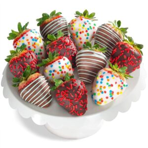 decorative chocolate strawberries