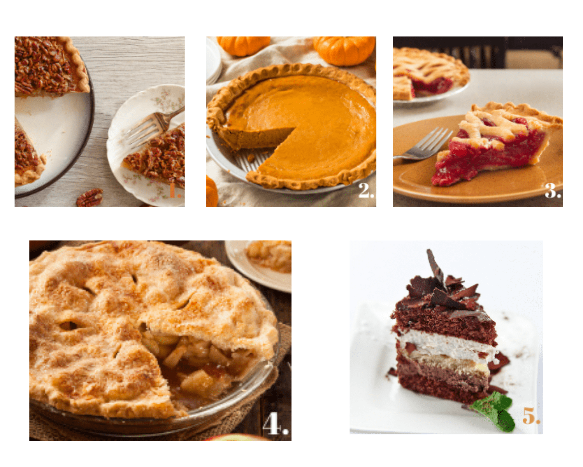 healthy holiday pies